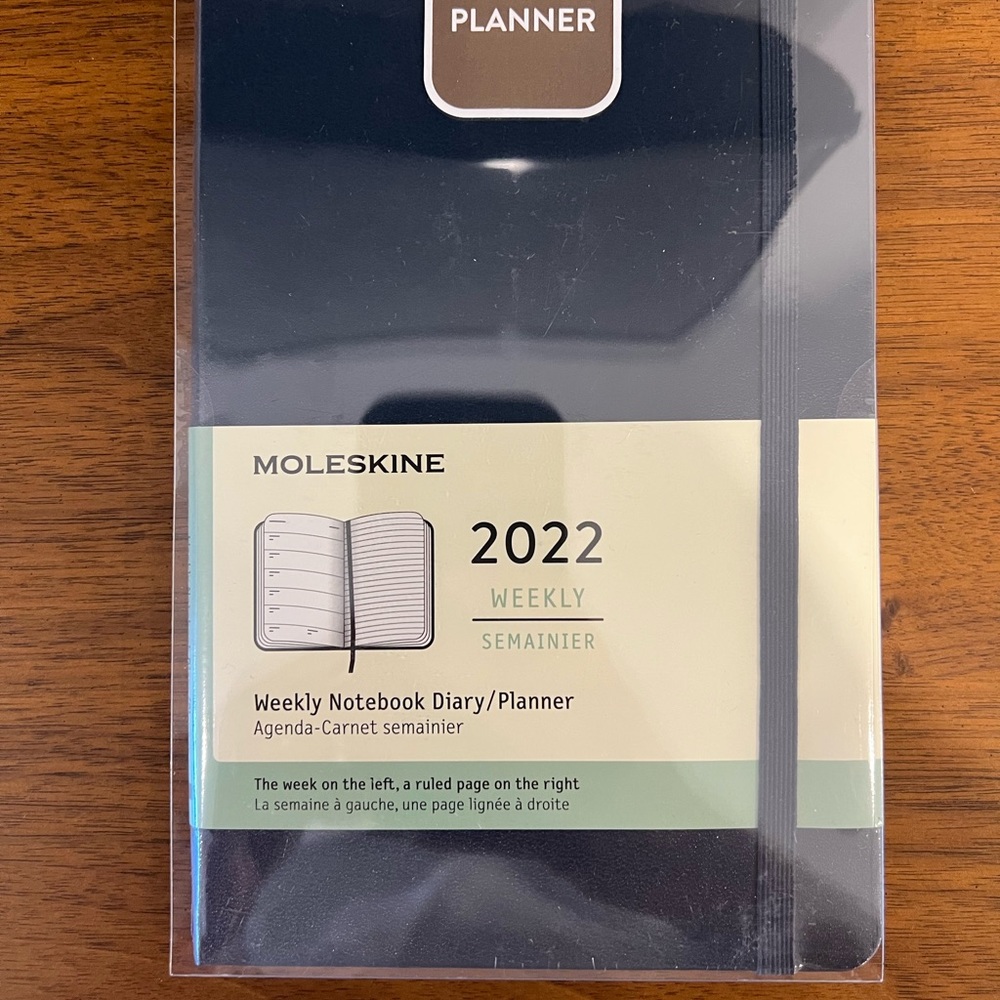 Moleskine 2022 Weekly Notebook Diary/Planner